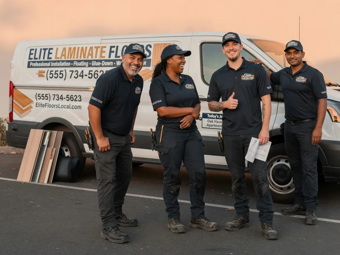 Laminate flooring installation company in Ludell, KS